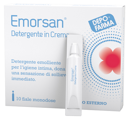 EMORSAN DETERGENTE IN CREMA 10 FIALE MONODOSE DA 3,5 ML - farmasconti.eu