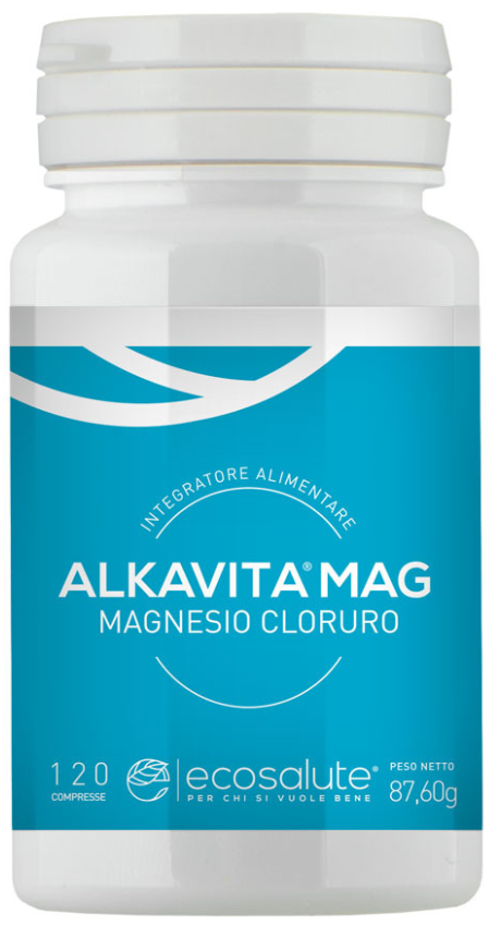 ALKAVITA MAG MAGNESIO CLORURO 120 COMPRESSE - farmasconti.eu