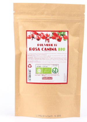 ROSA CANINA POLVERE BIO 100 G - farmasconti.eu