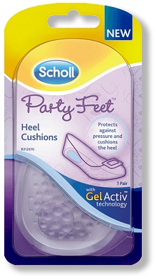 PLANTARE ORTOPEDICO SCHOLL PARTY FEET GEL ACTIVE TALLONE - farmasconti.eu