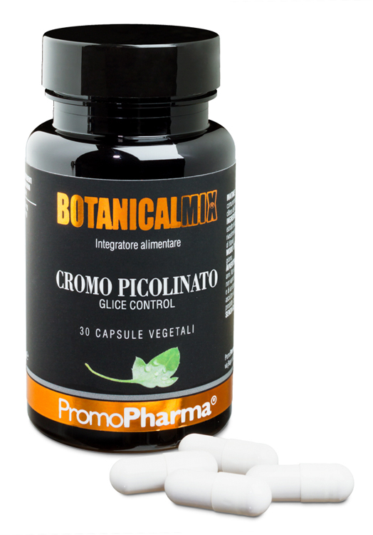 CROMO PICOLINATO GLICE CONTROL BOTANICAL MIX 30 CAPSULE - farmasconti.eu
