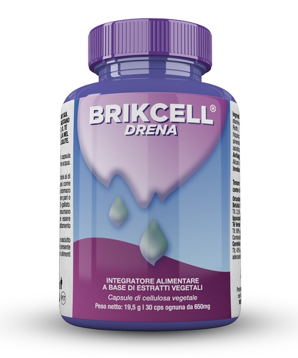 BRIKCELL DRENA 30 CAPSULE - farmasconti.eu