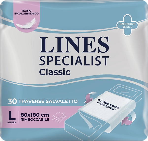 TRAVERSA LINES SPECIALIST CLASSIC 80X180 CM 30 PEZZI - farmasconti.eu