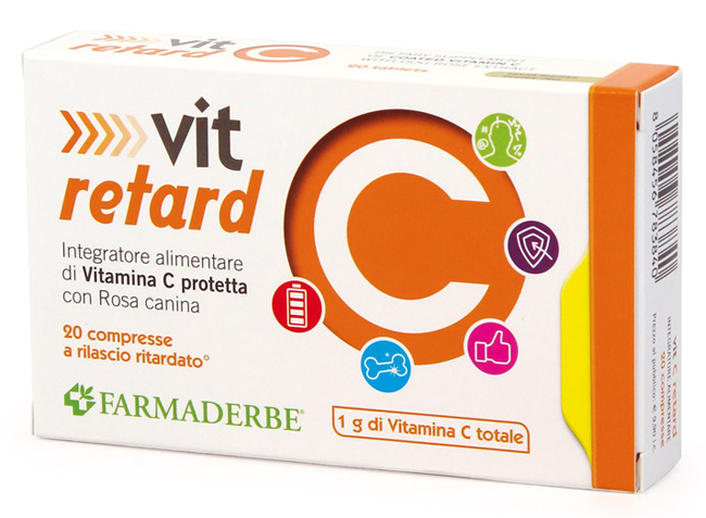 VIT C RETARD 20 COMPRESSE A RILASCIO RITARDATO - farmasconti.eu