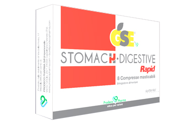GSE STOMACH DIGESTIVE RAPID 8 COMPRESSE - farmasconti.eu