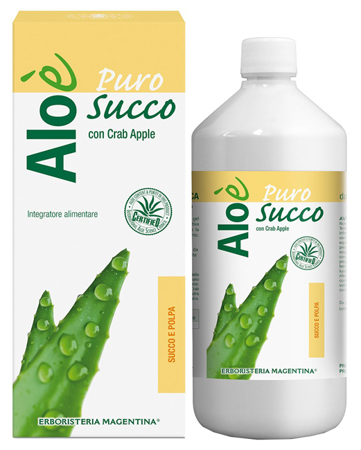 ALOE' ALOE SUCCO E POLPA BIO 1 LITRO - farmasconti.eu