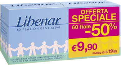 FIALE MONODOSE LIBENAR 60 PEZZI DA 5 ML - farmasconti.eu