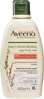AVEENO BAGNO DOCCIA YOGURT ALBICOCCA & MIELE 300 ML PROMO - farmasconti.eu