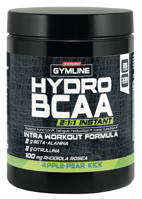 GYMLINE MUSCLE HYDRO BCAA INSTANT APPLE & PEAR POLVERE 335 G - farmasconti.eu