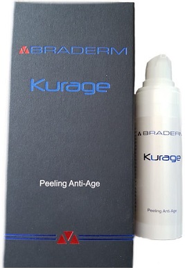 KURAGE CREMA ANTIAGE ESFOLIANTE 30 ML BRADERM - farmasconti.eu