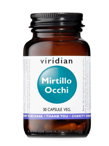 VIRIDIAN MIRTILLO OCCHI 30 CAPSULE - farmasconti.eu