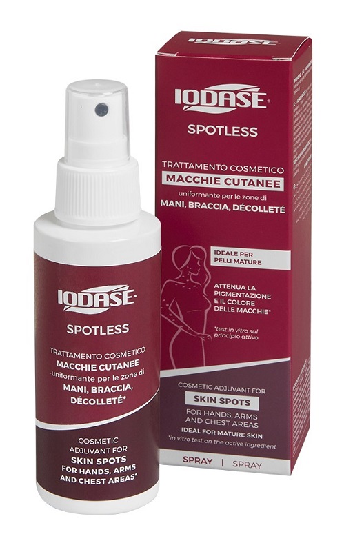 IODASE SPOTLESS TRATTAMENTO AGE SPOTS MANI BRACCIA DECOLLETE SPRAY 100 ML - farmasconti.eu