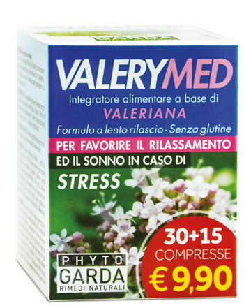 VALERYMED RILASCIO PROLUNGATO 30 + 15 COMPRESSE - farmasconti.eu