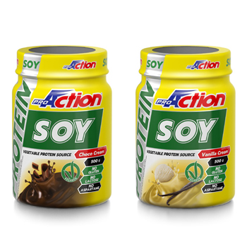 PROACTION SOY PROTEIN CHOCO CREAM 500 G - farmasconti.eu