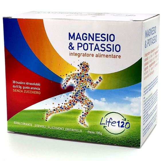 MAGNESIO E POTASSIO 30 BUSTINE - farmasconti.eu