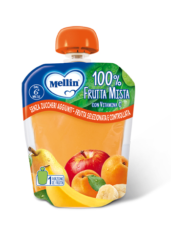 MELLIN POUCH FRUTTA MISTA 90 G - farmasconti.eu