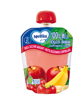 MELLIN POUCH MELA/FRAGOLA/BANANA 90 G - farmasconti.eu