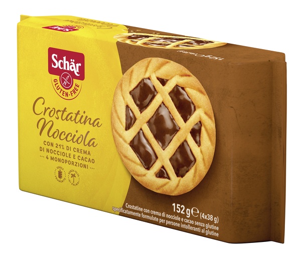 SCHAR CROSTATINA NOCCIOLA 4 MONOPORZIONI DA 38 G - farmasconti.eu