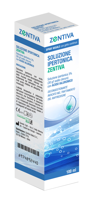SOLUZIONE IPERTONICA ZENTIVA SPRAY NASALE 100 ML - farmasconti.eu