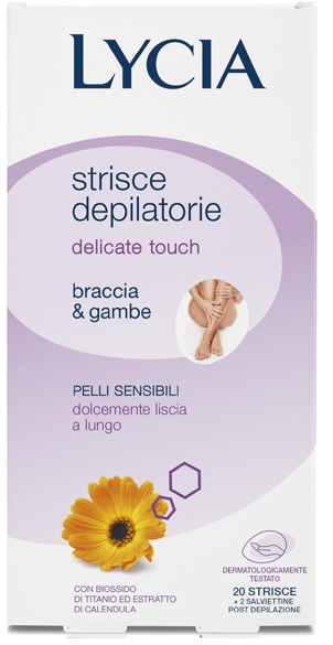 LYCIA 20 STRISCE BRACCIA/GAMBE PELLI DELICATE 12 PEZZI - farmasconti.eu