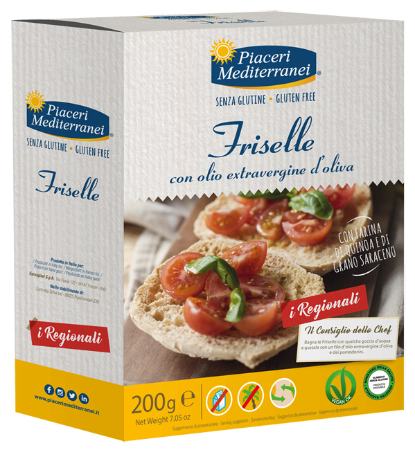 PIACERI MEDITERRANEI FRISELLE 200 G - farmasconti.eu