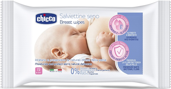 CHICCO SALVIETTE DETERGENTI PER IL SENO 72 PEZZI - farmasconti.eu