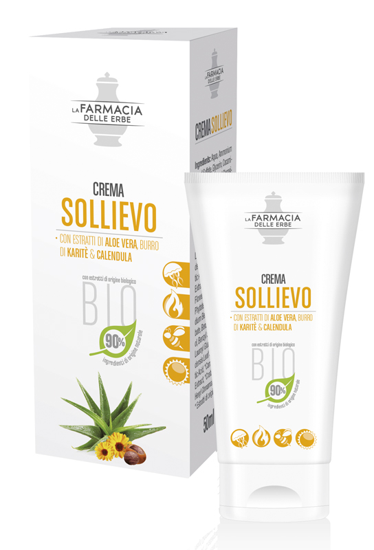 FARMACIA DELLE ERBE CREMA SOLLIEVO ALOE BIO 50 ML - farmasconti.eu