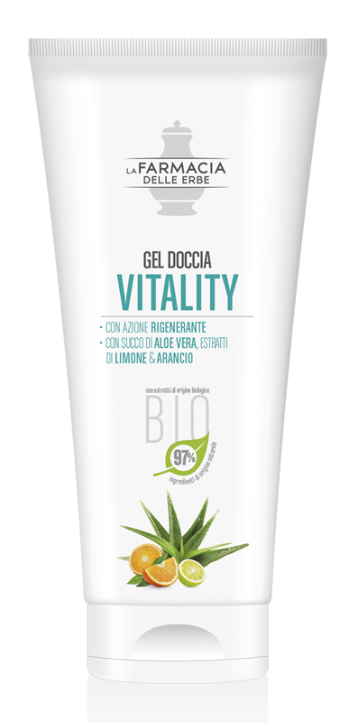 FARMACIA DELLE ERBE GEL DOCCIA VITALITY BIO 100 ML - farmasconti.eu