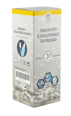 ARGENTO COLLOIDALE SUPREMO 20PPM 100 ML SPRAY + CONTAGOCCE - farmasconti.eu