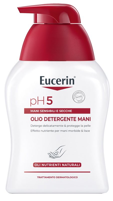 EUCERIN PH5 OLIO DETERGENTE MANI SECCHE E SCREPOLATE 250 ML - farmasconti.eu