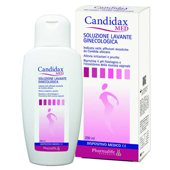 CANDIDAX MED SOLUZIONE LAVANTE GINECOLOGICA 200 ML - farmasconti.eu