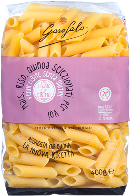 GAROFALO PENNE RIGATE SENZA GLUTINE 400 G - farmasconti.eu