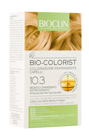 BIOCLIN BIO COLORIST 10,3 BIONDO CHIARISSIMO EXTRA DORATO - farmasconti.eu
