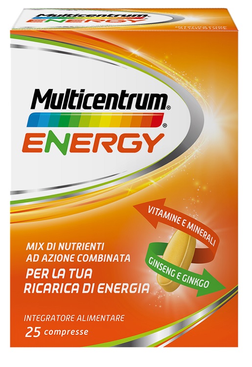 MULTICENTRUM MC ENERGY 25 COMPRESSE - farmasconti.eu