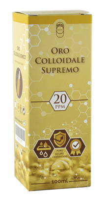 ORO COLLOIDALE SUPREMO 20PPM 100 ML - farmasconti.eu
