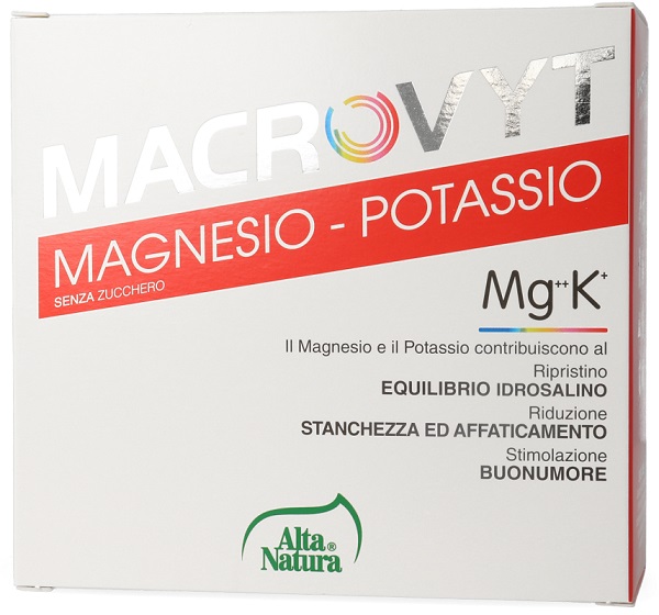 MACROVYT MAGNESIO/POTASSIO 18 BUSTINE - farmasconti.eu