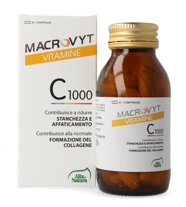 MACROVYT VITAMINA C 1000 FAST & SLOW 30 COMPRESSE - farmasconti.eu
