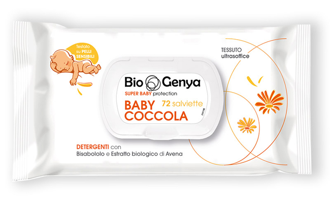 BIOGENYA SUPER BABY PROTECTION 72 SALVIETTE BABY COCCOLA DETERGENTI - farmasconti.eu