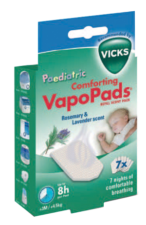VICKS VAPOPADS ROSEMARY & LAVENDER SCENTE 7 PEZZI - farmasconti.eu