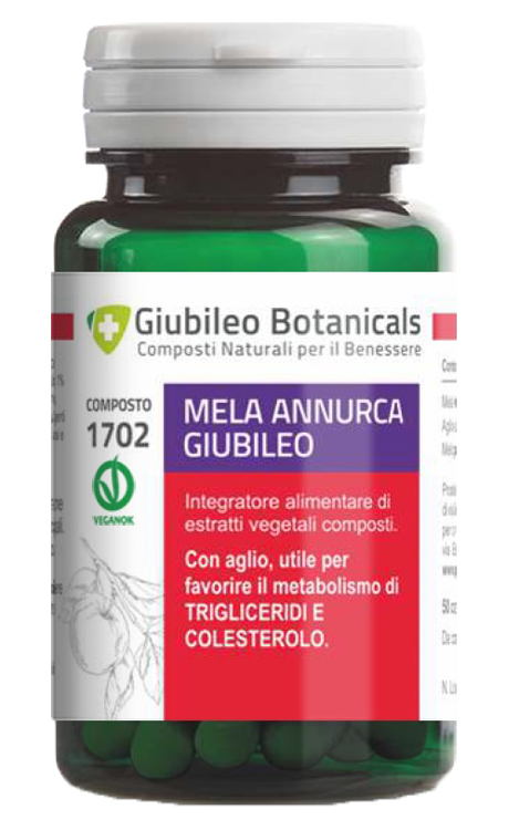GIUBILEO BOTANICALS MELA ANNURCA 50 CAPSULE - farmasconti.eu