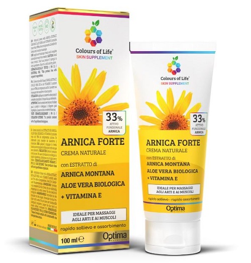 COLOURS OF LIFE SKIN SUPPLEMENT ARNICA FORTE 33% CREMA 100 ML - farmasconti.eu