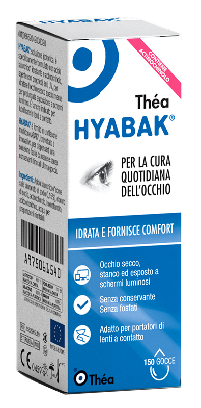 HYABAK SOLUZIONE OFTALMICA 5 ML - farmasconti.eu