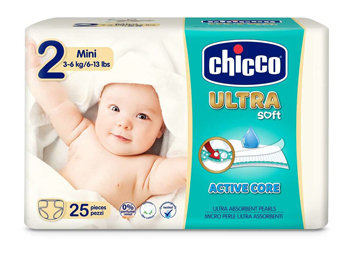 CHICCO PANNOLINO ULTRA CHICCHO MINI 25 X 10 - farmasconti.eu