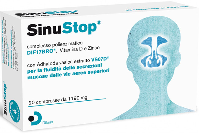 SINUSTOP 20 COMPRESSE DA 1190 MG - farmasconti.eu