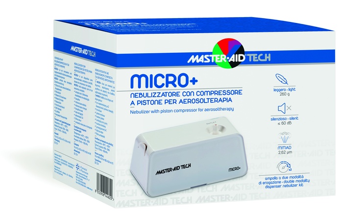 NEBULIZZATORE PISTONE MASTER-AID TECH MICRO+ - farmasconti.eu