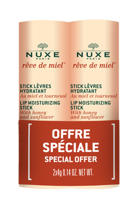 NUXE REVE DE MIEL DUO STICK LABBRA IDRATANTE 2X4 G - farmasconti.eu