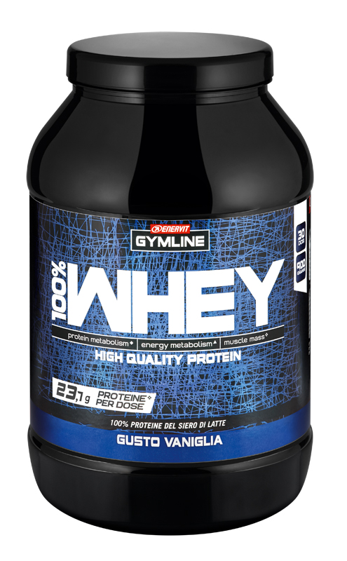 GYMLINE 100% WHEY CONCENTRATE VANIGLIA 900 G - farmasconti.eu