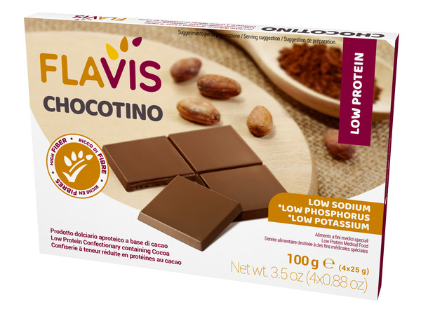 FLAVIS CHOCOTINO 4 PORZIONI DA 25 G - farmasconti.eu