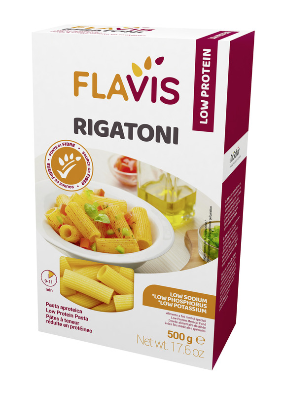 FLAVIS RIGATONI APROTEICI 500 G - farmasconti.eu
