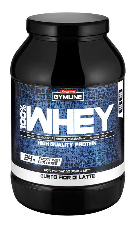 GYMLINE 100% WHEY CONCENTRATE LATTE 900 G - farmasconti.eu